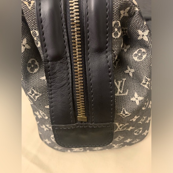 LOUIS VUITTON Josephine Speedy Bag PM Monogram Black Boston Mini Lin Purse - Picture 15 of 16